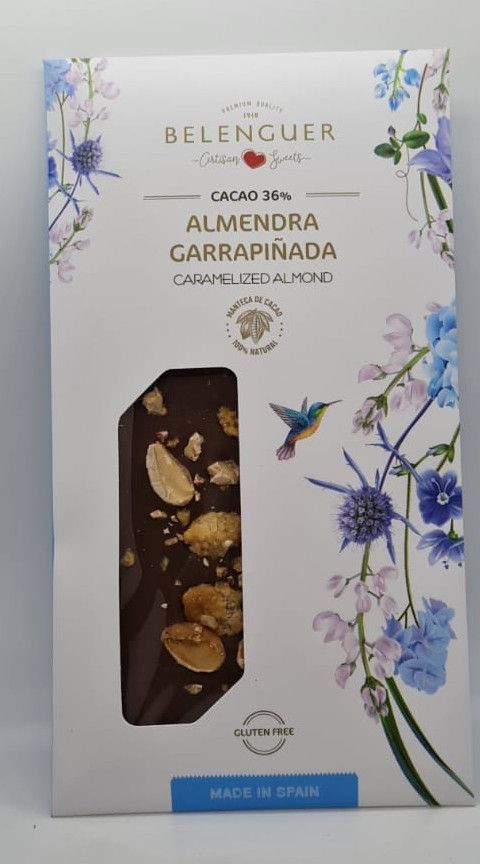 CHOCOLATE ALMENDRA GARRAPIÑADA - Imagen 3