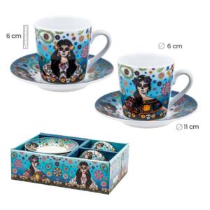 CATRINA (DOS TAZAS CON PLATO)