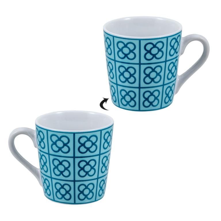 SIMPLE FLOWER (dos tazas con plato) - Imagen 4