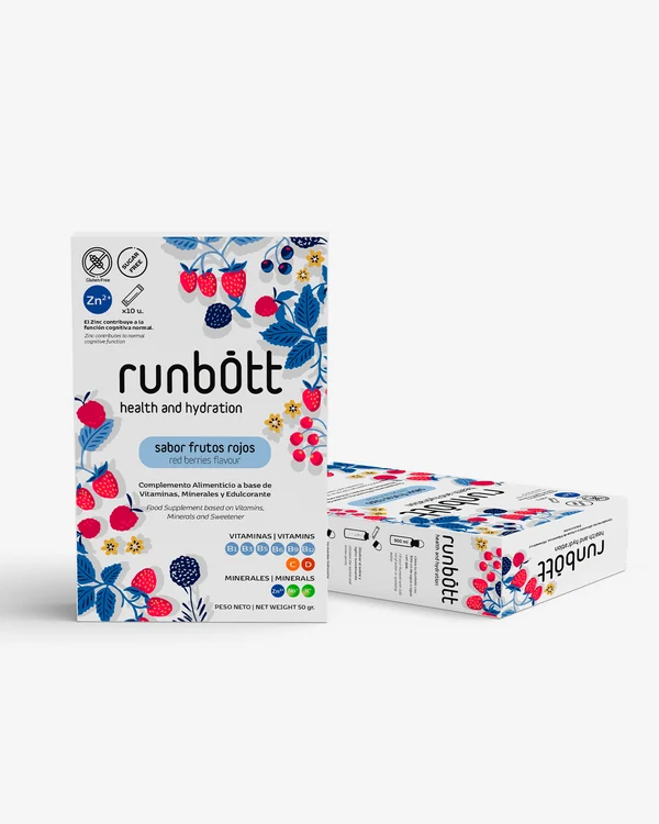 RUNBOTT MULTIVITAMINAS FRUTOS ROJOS - Imagen 2