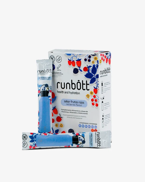 RUNBOTT MULTIVITAMINAS FRUTOS ROJOS